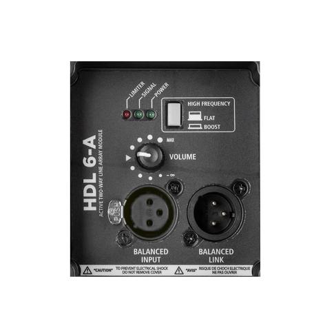 RCF HDL6-A-W Active Line Array Module Components Closeup