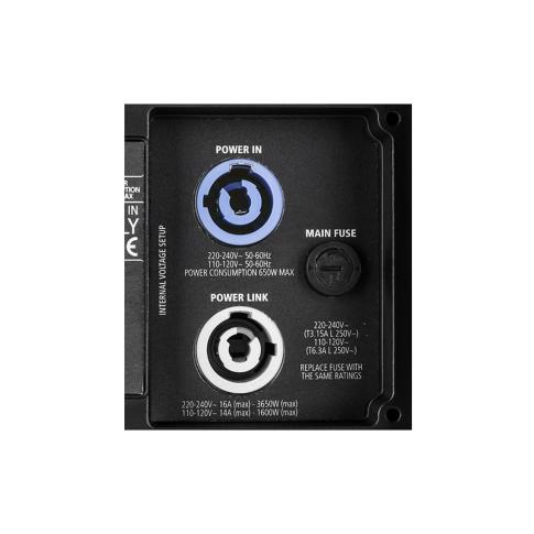 RCF HDL6-A-W Active Line Array Module Components Closeup