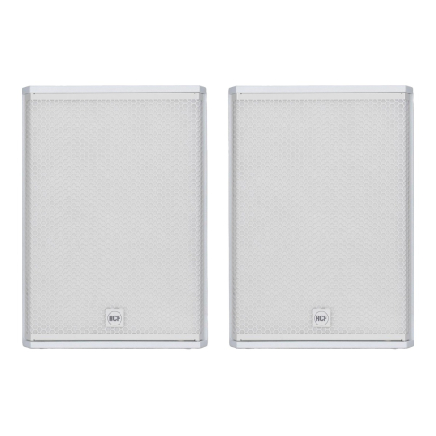 RCF SUB 15-AX W Professional 15" Powered Subwoofer - White 2-Pack
