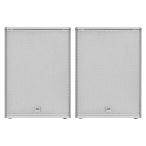 RCF SUB 18-AX W Professional 18" Powered Subwoofer - White 2-Pack