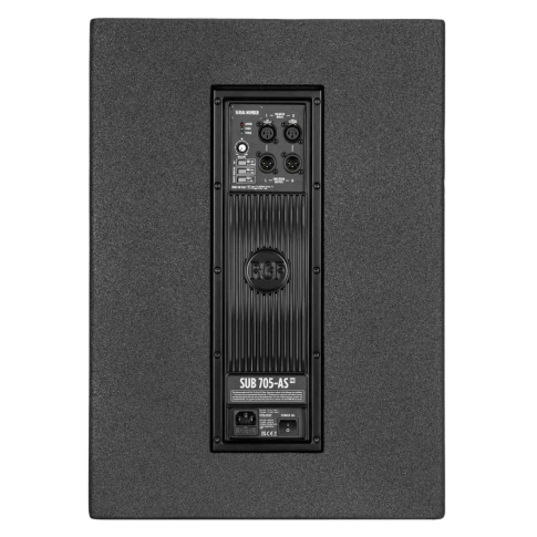 RCF SUB 705-AS MK3 1400W Class-D 15" Active Subwoofer Back