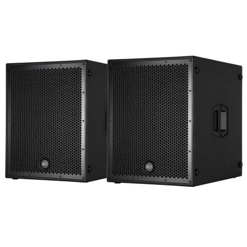RCF SUB 8004-AS 18" Active Powered High Power DJ PA Subwoofer Sub 2-Pack