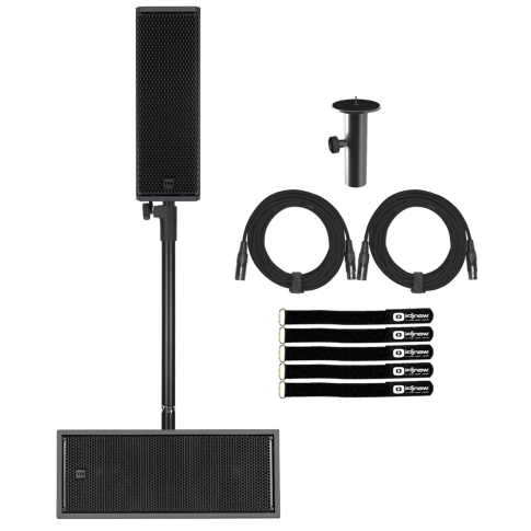 RCF TT 515-A Active Dual 5" Powered Speaker with Dual 8" Subwoofer
