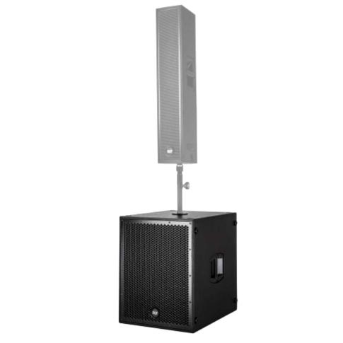 RCF SUB 8004-AS 18" Active High Power Subwoofer in use