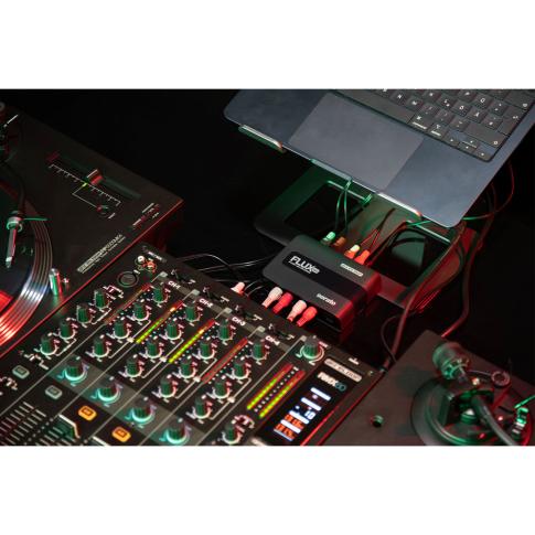 Reloop Flux Go Pocket-Sized 2-Channel USB-C Audio Interface