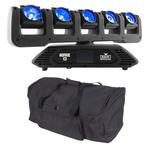 Chauvet Pro Rogue R1 FX-B LED Yoke Effect Beam Light Package