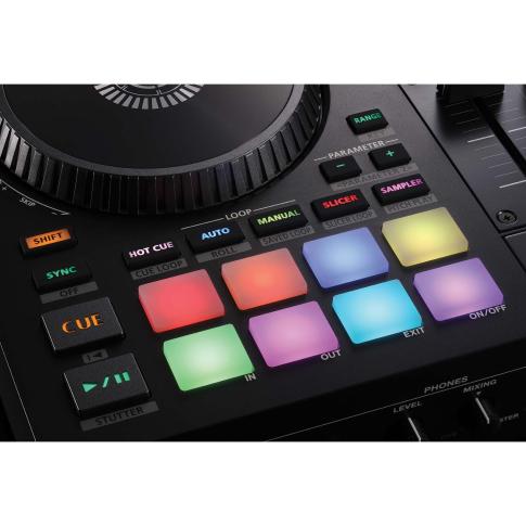 Roland DJ-707M Controller with Odyssey Universal Case | IDJNOW