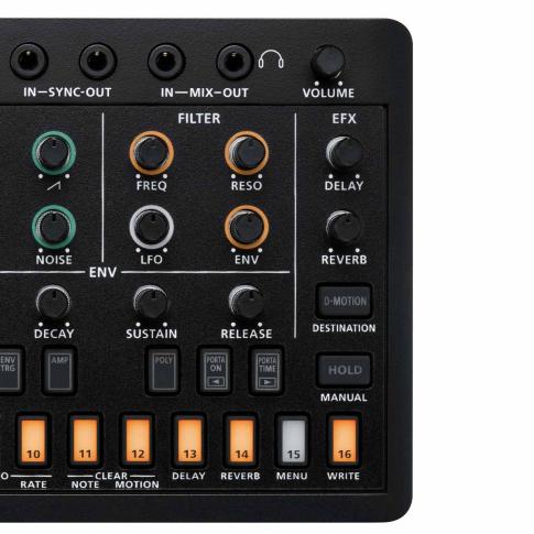 Roland S-1 AIRA Compact Tweak Synth Close Up