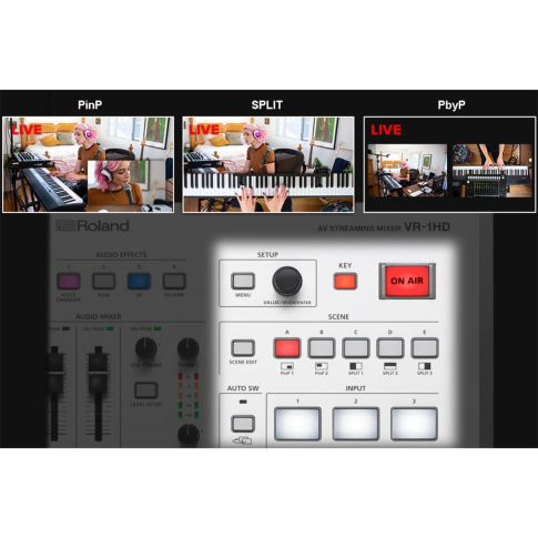 Roland VR-1HD Streaming Video Mixer - Store Demo | IDJNOW