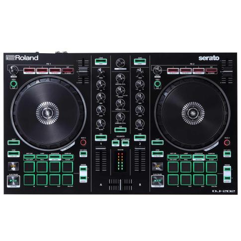 Roland　DJ-202 Roland DJ-202 2-Channel DJ Controller with Serato DJ Intro | eBay