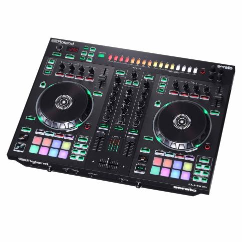 Roland DJ-505 DJ Controller Right Angle View