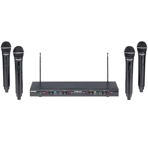 Samson Stage 412 4-Channel Wireless Mic System (E Band) | IDJNOW