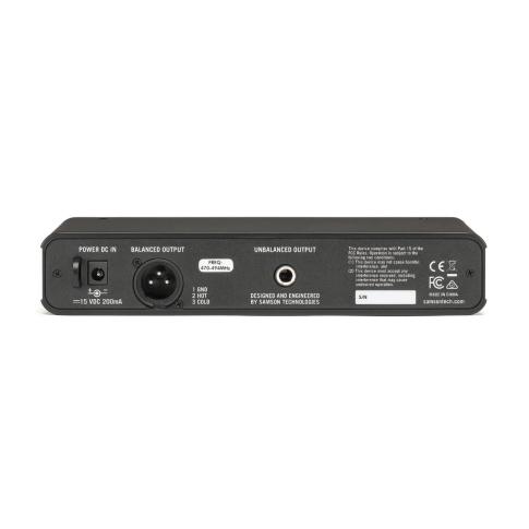 Samson Concert 88x Handheld Wireless System with Q7 Dynamic Mic Rear