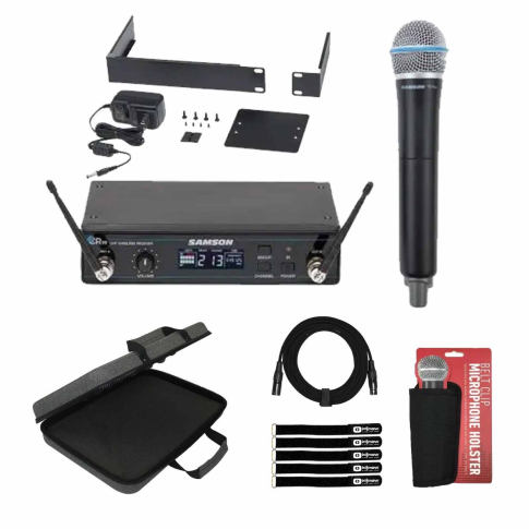 Samson Concert 99 Handheld UHF Wireless System (K Band) with Case
