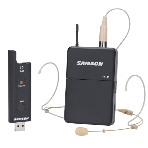 Samson Stage XPD2 Headset USB Wireless System with Case | IDJNOW
