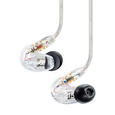 Shure SE215-CL Sound Isolating In-Ear Stereo Earphones with