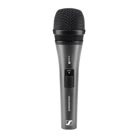 Sennheiser e 835-S PTT Dynamic Cardioid Push-to-Talk Microphone