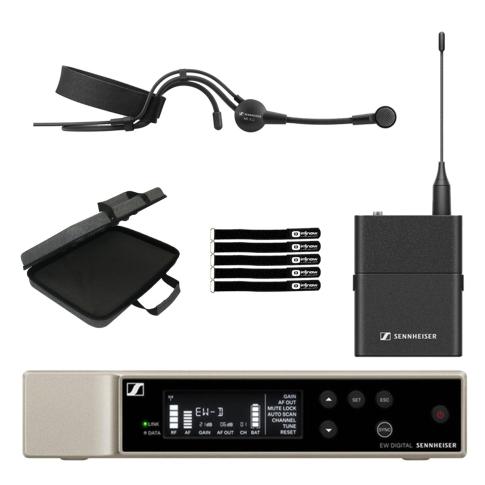 Sennheiser EW-D ME3 SET Digital Wireless Headmic Set with Case