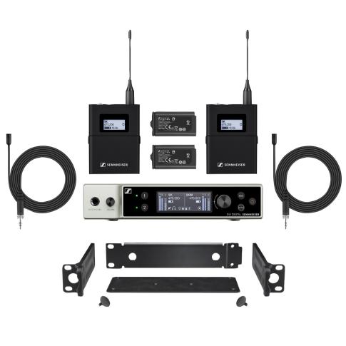 Sennheiser EW-DX-MKE-2-SET-Q1-9 Digital Wireless Lavalier Mic System Q1-9