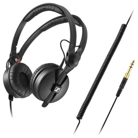 Sennheiser HD 25 Plus Closed Back On-Ear Monitoring Headphones Extension