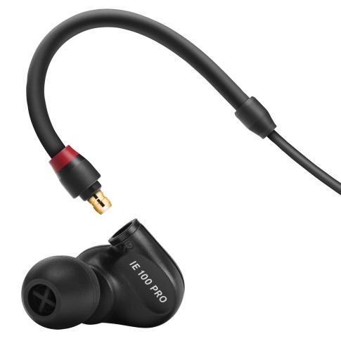 Sennheiser IE 100 PRO BLACK Monitoring Headphones | IDJNOW