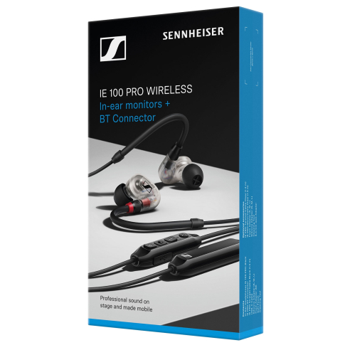 Sennheiser IE 100 PRO WIRELESS CLEAR Earphones | IDJNOW
