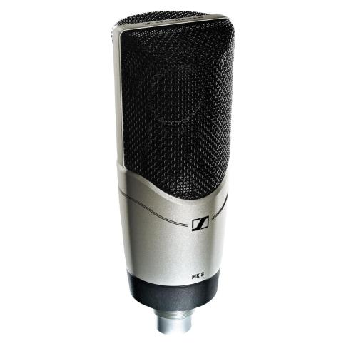 Sennheiser MK8 Large-Diaphragm Vocal Recording Microphone Angle