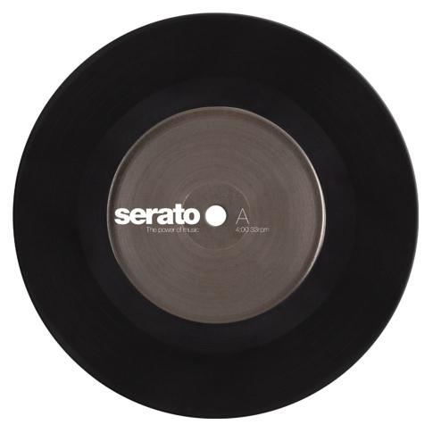 Serato 7" Standard Colors Control Vinyl Pressing - Black (Pair) Single