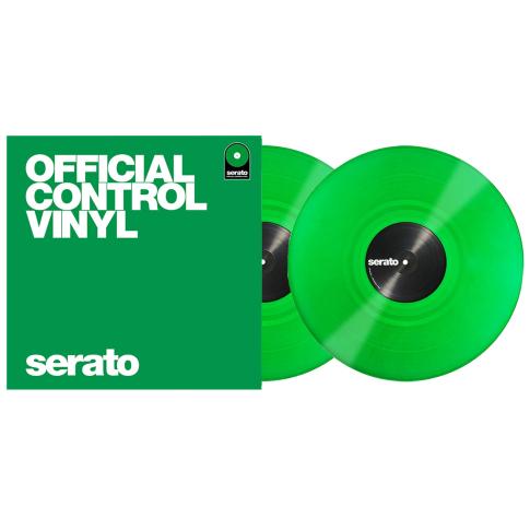 Serato SCV-PS-GRN-OV Standard Colors Green 12" Control Vinyl (Pair)