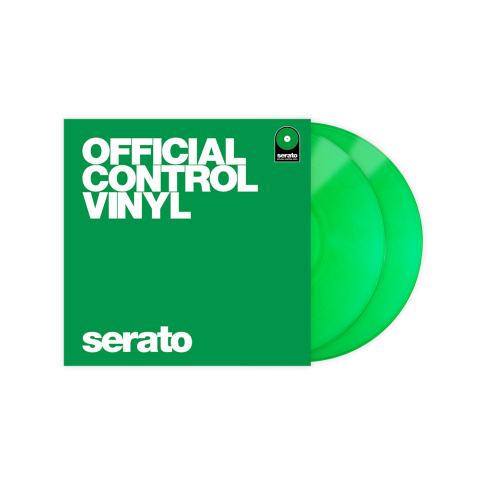 Serato SCV-PS-GRN-OJ2 Performance Series Green 12” Control Vinyl (Pair)