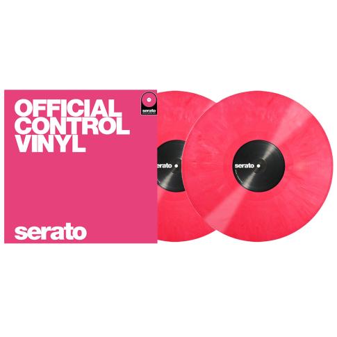 Serato OFFICIAL CONTROL VINYL ピンク Serato Green and Pink 12” Control Vinyl Package | IDJNOW