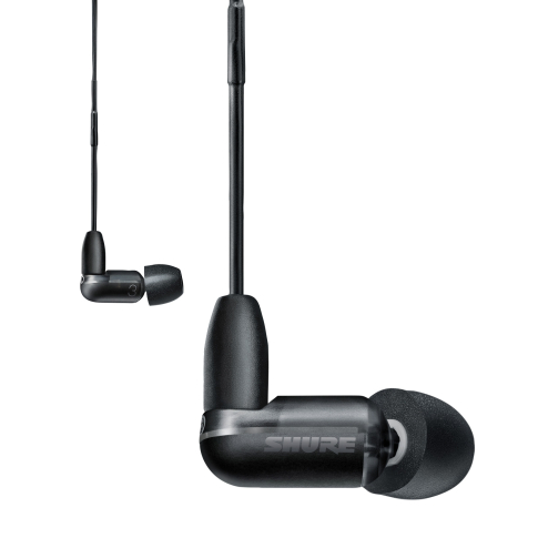Shure AONIC 3 Sound Isolating Earphones in Black Side