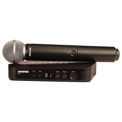 Shure BLX24/SM58 Wireless Vocal System with SM58 Microphone Group