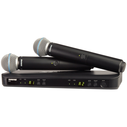 Shure BLX288/B58 BLX288 Dual BETA58 Wireless Vocal System Group