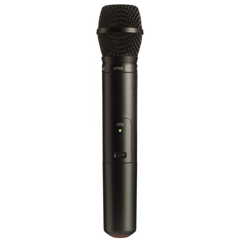 Shure FP2/VP68 Handheld Transmitter with VP68 Omnidirectional Microphone (G4 Band)