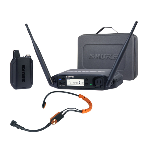 Shure GLXD14+ Dual Band Wireless Microphone Headset System w SM31FH Vocal Mic Main
