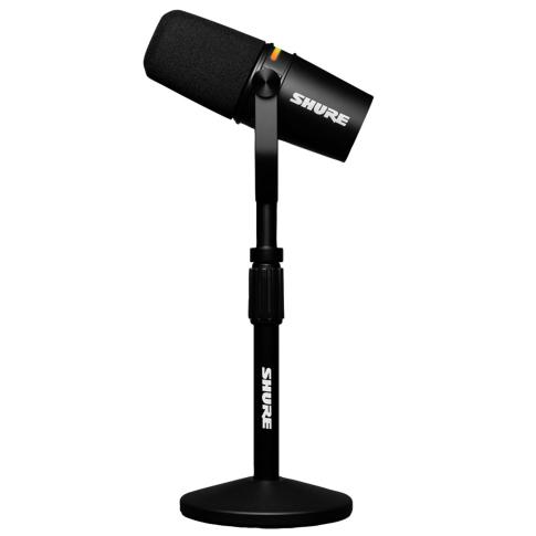 Shure MV7+-K-BNDL Microphone with Stand - Black | IDJNOW