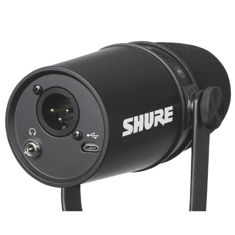 Shure MV7 Podcast Microphone in Black