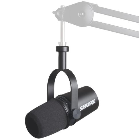 Shure MV7 Podcast Microphone in Black