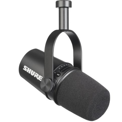 Shure MV7 Podcast Microphone in Black