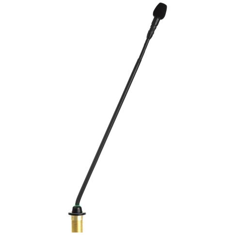 Shure MX415LPDF/C 15" Shock-Mounted Gooseneck with Green/Red LED Ring