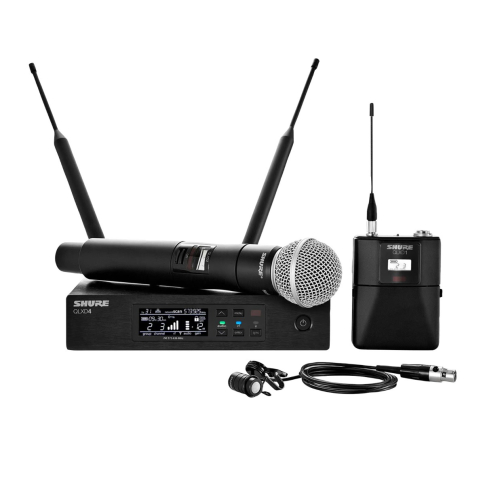 Shure QLXD124/85 Combo Wireless Microphone System (Band: X52)