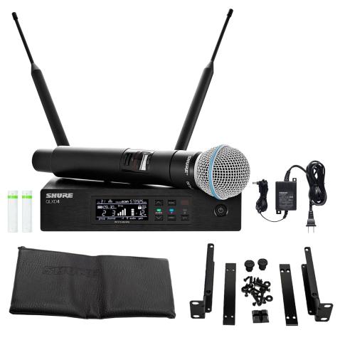 Shure QLXD24/B58 Wireless System with QLXD2/BETA58A Handheld