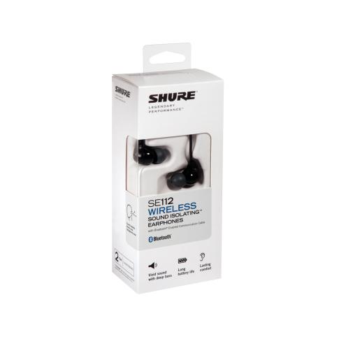 SHURE ワイヤレスイヤホン SE112 BT1シリーズ　未開封 Shure、Bluetoothイヤホン「SE112/SE215 Wireless」など3機種を