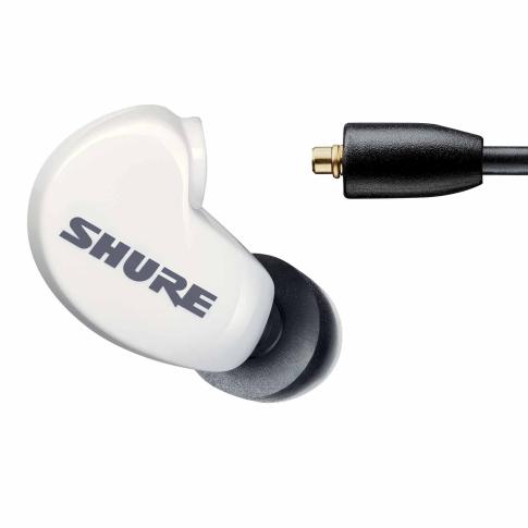 Shure SE215 White Earphones with Mic Cable IDJNOW