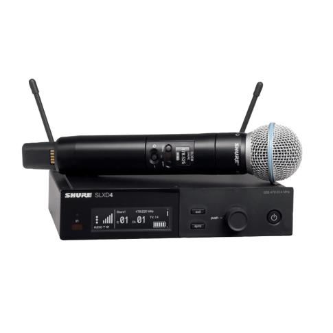 Shure SLXD24/B58 Wireless System with Beta 58A Transmitter (Band: J52)