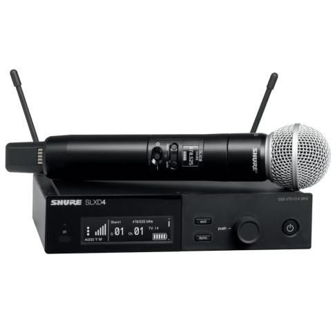 Shure SLXD24/SM58 Wireless Vocal System with SM58 Transmitter