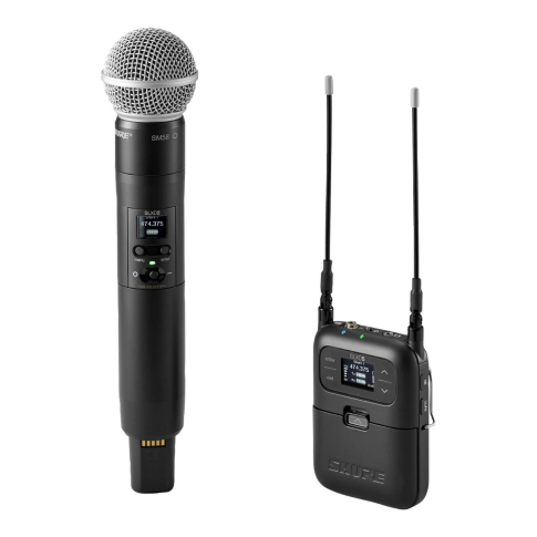 Shure SLXD25/SM58 Wireless System with SM58 Handheld Transmitter