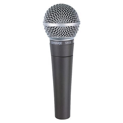 Shure SM58 Vocal Microphone Front View