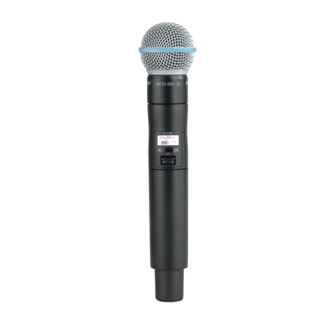 Shure ULXD2 B58 Digital Handheld Transmitter with Beta 58A Capsule (V50 Band)